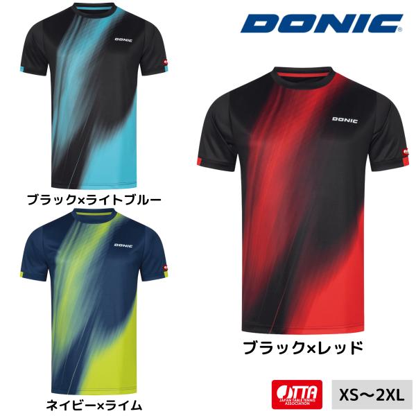 DONIC ドニック DONICシャツ クリーム GL159 卓球ユニフォーム 2025年秋新作