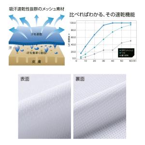 【レビュー投稿で1枚プレゼント】卓球練習用Tシ...の詳細画像4