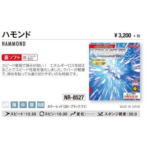 ニッタク Nittaku ハモンド 裏ソフト卓...の詳細画像1