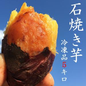 石焼き芋【紅はるか（冷凍）】 5キロ（500ｇ×10袋）　冷やし焼き芋　こどものおやつ　離乳食　ダイエット　健康　和菓子｜ishiyakiimo