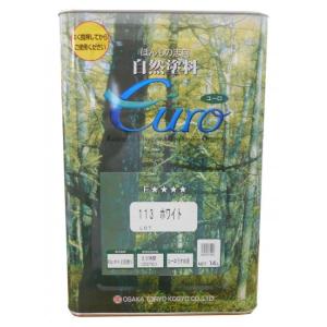 大阪塗料工業 ユーロオイルカラー103チーク 14L DIY 自然塗料 木部保護 植物油 亜麻仁油 ...