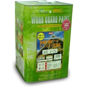 大阪塗料工業 ニューボンデンDX #106グリーン14L DIY 屋外 木材保護着色塗料 防虫 防腐...