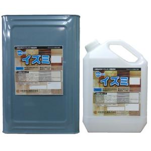 大阪塗料工業 水性ポリウレタン樹脂塗料 イズミ 全艶消 16kg DIY 低臭 1液性 肉持ち感 難黄変 速乾タイプ 研磨性良好 塗装作業性抜群