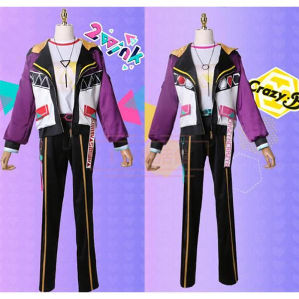 あんさんぶるスターズ!crazyB風2winkコスプレ衣装コスチューム 演出服 アニメ ゲーム ハロ...