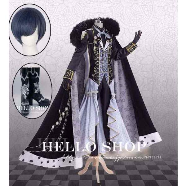新作 黒執事 風 シエル？ファントムハイヴ コスプレ衣装 ウィッグ 靴 男女サイズ cosplayコ...