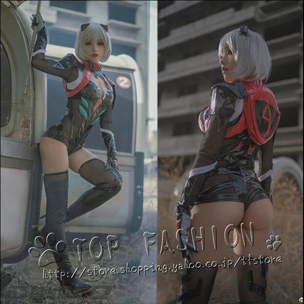 新世紀エヴァンゲリオン 綾波レイ プラグスーツ 黒 コスプレ 衣装 cosplay ハロウィン コス...