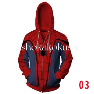 スパイダーマン Spider-Man 風 コス...の詳細画像3