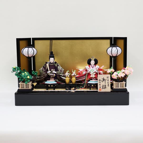 【東玉】雛人形　衣裳着親王平台飾り　『さわ』親王平飾り