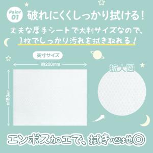 ハグユー ふわふわおしりふき 3個パック / ...の詳細画像2