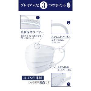 不織布マスク PREMIUM プレミアム ふつ...の詳細画像3