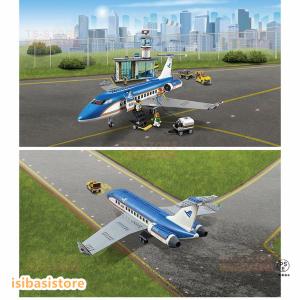 レゴシティ互換 飛行機 レゴ互換 シティ 空港...の詳細画像1