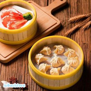 竹蒸し器 せいろ 蒸籠 蒸器+蓋付 中華料理 ...の詳細画像3