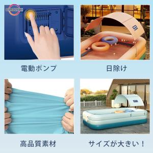 家庭用プール 大型 プール 3.8m/3.1m...の詳細画像4