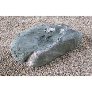 YA-75 伊予青石 「庭石・飛石・飛び石・踏み石」 「踏石・拝石」 「沓