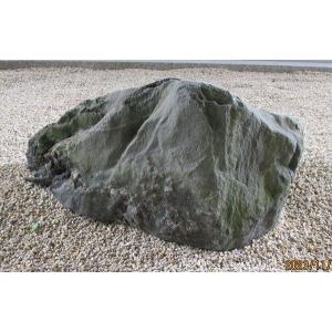 伊予青石＊庭石 YK-22 伊予青石（自然石) 「庭石・景石」「コケ付」【送料無料】 : 石