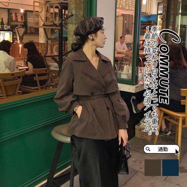 マウンテンパーカー レディース ジャケット カジュアル アウター ブルゾン 秋服 細身 着痩せ 秋コ...