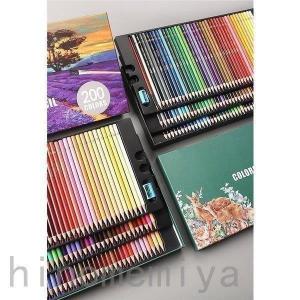 色鉛筆 水彩 200色セット 色えんぴつ 20...の詳細画像5