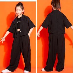 キッズ ダンス 衣装 セットアップ ヒップホッ...の詳細画像2
