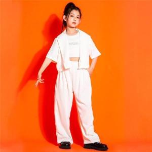 キッズ ダンス 衣装 セットアップ ヒップホッ...の詳細画像3