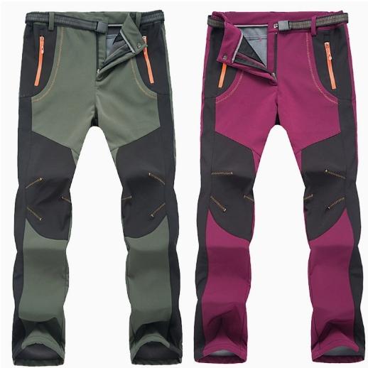 防寒ズボン メンズ ソフトシェルパンツ 登山ズボン レディース 男女兼用 裏起毛パンツ 通気 防水 ...