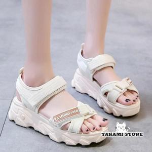 スポーツサンダル 厚底サンダル 女の子 衝撃吸...の詳細画像1