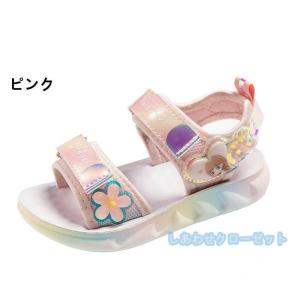サンダル 子供女 キッズ おしゃれ 子供サンダ...の詳細画像1