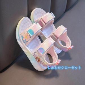 サンダル 子供女 キッズ おしゃれ 子供サンダ...の詳細画像3