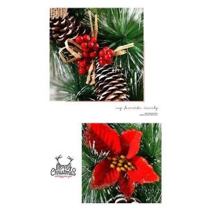 クリスマスリース 選べる5種類 直径約23cm...の詳細画像2