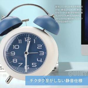 マカロン目覚まし時計置き時計大音量卓上時計鐘つ...の詳細画像4