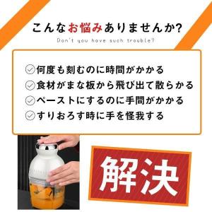 フードプロセッサー ミキサー アイスクラッシャ...の詳細画像2