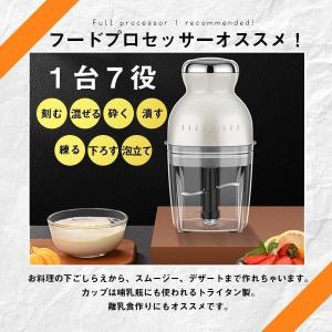 フードプロセッサー ミキサー アイスクラッシャ...の詳細画像3