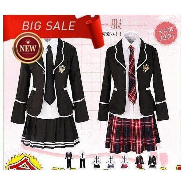 セーラー服 JK 学生制服 レディース メンズ 上下セット スーツ可愛い 入学式 コスプレ スカート...