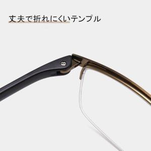 老眼鏡 ブルーライトカット おしゃれ メンズ ...の詳細画像4