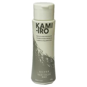 KAMI-IRO ヘアカラーワックス 100g シルバー