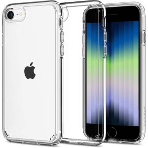 Spigen iPhone SE3 SE2 【第3/2世代】 ケース iPhone7/8用 ケース クリア 耐衝撃 黄変防止 ワイヤレス充電対応 2重｜islandbs