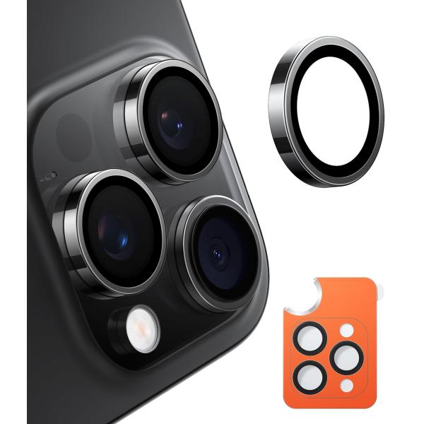 TORRAS For iPhone16pro/16ProMax カメラ保護 「元の解像度をそのまま守...