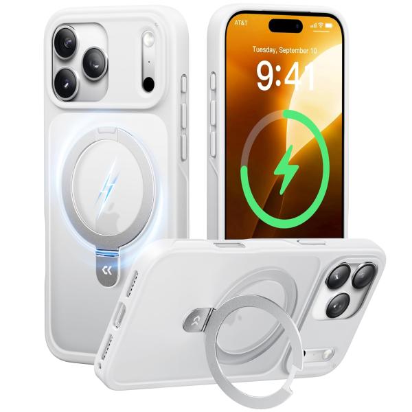 【9年の匠心開発！4つの機能を一度に実現】CASEKOO for iPhone 17 Pro Max...