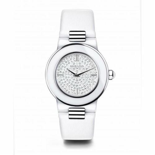 国内正規品 モーブッサン MAUBOUSSIN レディース 腕時計 AMOUR LE JOUR BL...