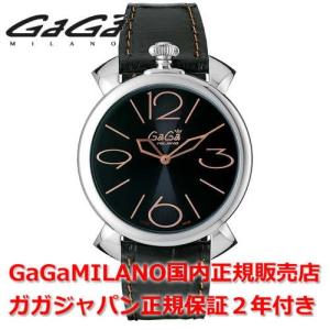 ガガミラノ マヌアーレシン 46mm GaGa MILANO 腕時計 メンズ レディース 時計 5090.02 スイスメイド 正規品