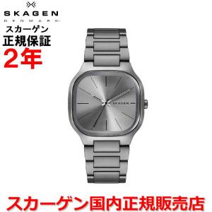 SKAGEN（スカーゲン） 腕時計 メンズ MELLEM 三針 グレー ステンレス