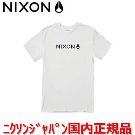 サスティナブル ニクソン NIXON Tシャツ メンズ レディース BASIS White 白 S2...