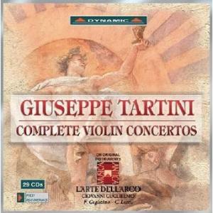 ラルテ・デラルコ Tartini タルティーニ: ヴァイオリン協奏曲全集 CD