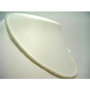 真珠 ネックレス パール 淡水真珠 真珠ネックレス パールネックレス 2.5-3.0mm 62976