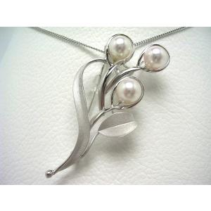 真珠 ブローチ パール アコヤ真珠 真珠ブローチ パールブローチ 7.5