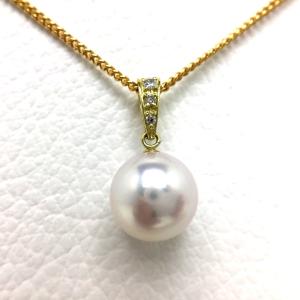 ダイヤモンドK18WG製パール用ジョイントバチカン ペンダント金具