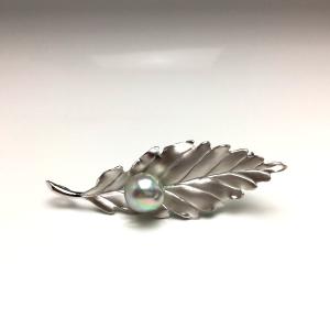 MIKIMOTO（ミキモト） パール ブローチ サークル アコヤパール4.0mm