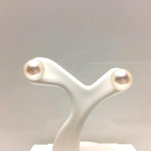 真珠 ピアス パール アコヤ真珠 チェーン 真珠ピアス パールピアス 5.0 