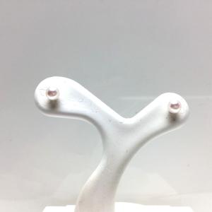 真珠 ピアス パール アコヤ真珠 チェーン 真珠ピアス パールピアス 5.0 