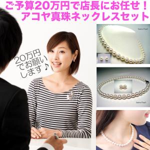 店長にお任せ！ご予算30万円のアコヤ真珠ネックレス : Isowa Pearl