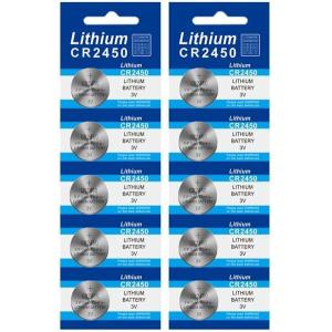 何点でも送料240円 CR2450 １０個セット DL2450 ボタン電池 リチウム電池